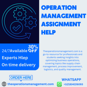 Operation Management Assignment Help (1)